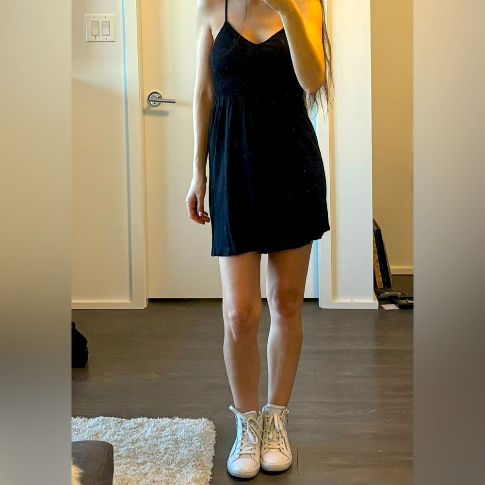 Nylon a line dress